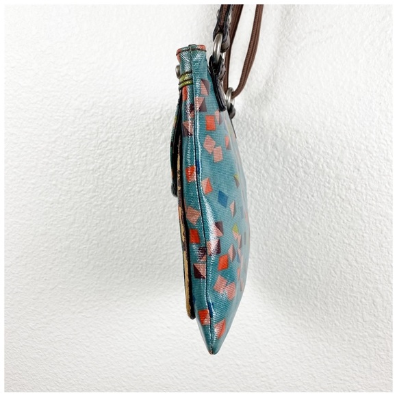 Fossil Key-per Blue Printed‎ Crossbody - Picture 6 of 13